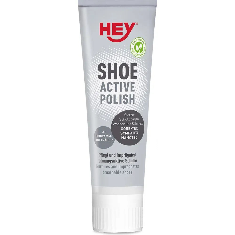 HEY Sport Active Polish 75ml – Schuhcreme &amp; Imprägnierung für Membranschuhe