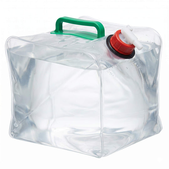 BCB Wasserkanister faltbar 10 Liter mit Zapfhahn – Camping &amp; Outdoor