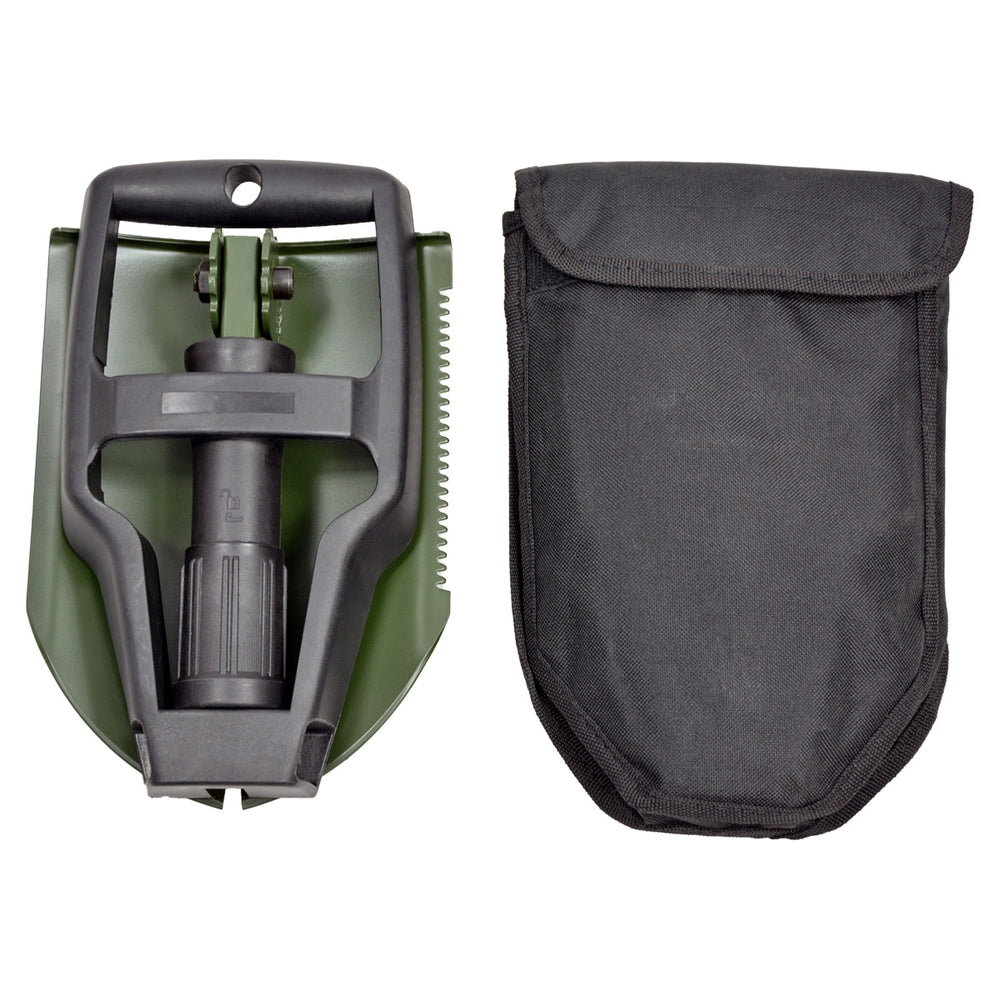 Folding shovel with bag US 