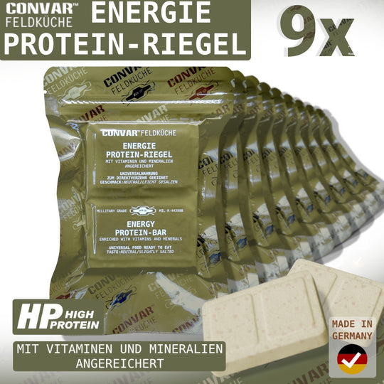 Field Kitchen Energy Bars - Military Grade (9-pack)