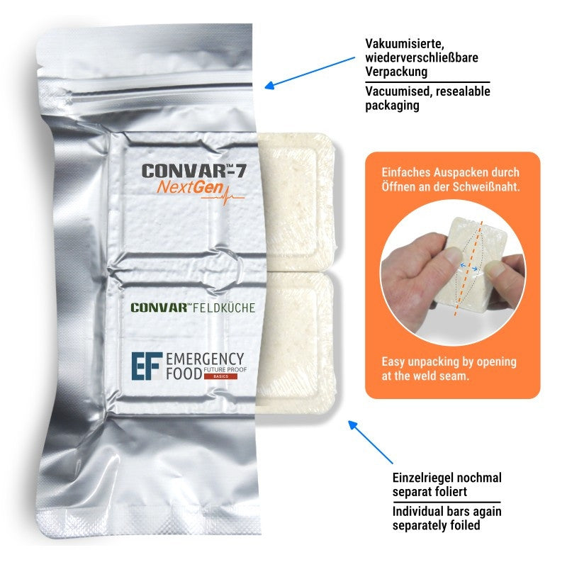 EF energy emergency ration (pack of 9)