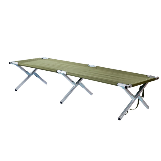 German Army aluminum field bed (according to TL)