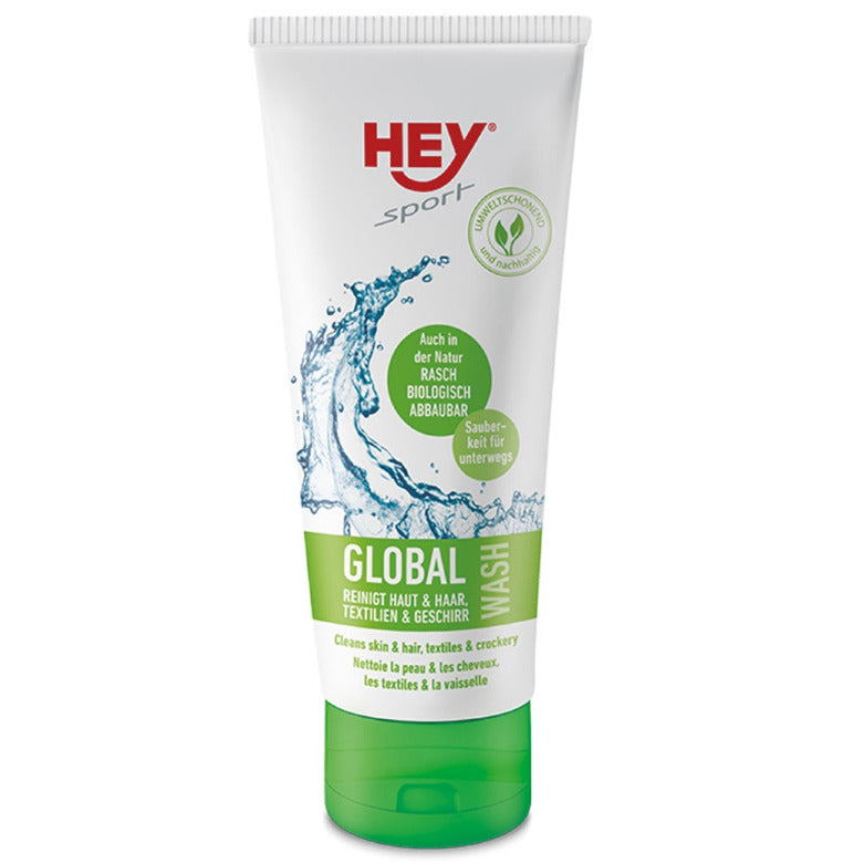 HEY Sport Global Wash 100ml – Biologisch abbaubares Outdoor-Waschmittel
